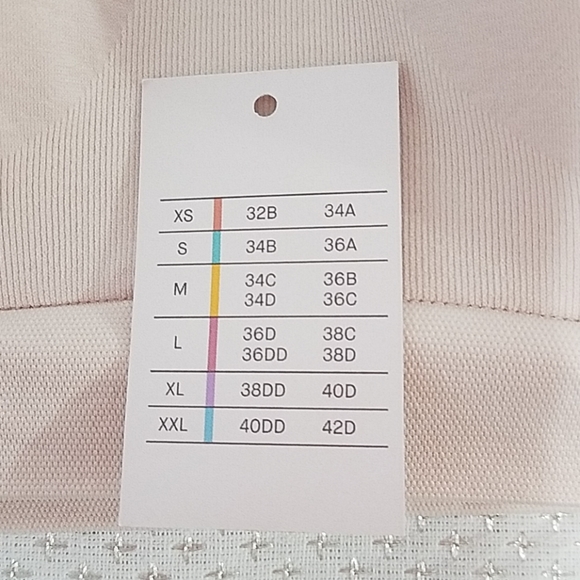 NWT Auden comfortable push-up seamless bandeau bra - Picture 4 of 4